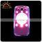 different shape LED light up flashing shining Moblie case