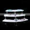 Factory counter step shape acrylic exhibitior jewelry display holder