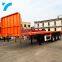 New arrival 2/3/4 axles 40ft flatbed truck semi-trailer container flatbed trailer low bed truck trailer