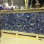 Semiprecious Stone Lapis Lazuli Blue Agate Wall Tile Slabs Transparent Onyx Gemstone Luxury Interior Decoration