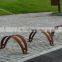 Public Steel Bike Rack Corten Bicycle Racks