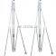 12m aluminum manual telescopic antenna mast with tripod and electric tower pneumatic mast mobile wheels help lighting camera