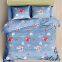 brushed fabric 100% polyester printed brushed bed sheets/mattress fabric for bedding/home textile from China