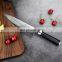 Custom handmade damascus steel Japanese chef knife making