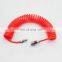 factory price PU spring loaded tube 8*5 10*6.5 12*8 MM