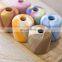 Yarncrafts wholesale high quality 0.8mm cotton silk crochet fancy yarn for knitting DIY craft decoration
