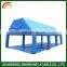 PVC kids outdoor bike theme sport game tunnel tent inflatable for events