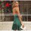 New women's eBay hot sale explosion-proof sleeveless sling deep V-neck wavelet dress factory direct wholesale