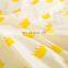 2020 summer jersey knit stripe aloe cotton fabric soft comforter bed linen bedding set with reactive printing leaves plaid