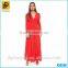 2016 Fashion latest design wholesale lady dress summer sexy red formal dress