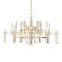Hot creative crystal chandelier post modern golden crystal chandelier