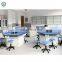 University classroom lab table science lab work table chemistry laboratory work bench hexagon table