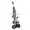 Wholesale alone foldable seat brake steel heavy duty shopping cart walker for elder