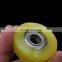 POM plastic ball bearing with glass ball bearingplastic pulley v groove wheel bearing