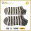 Mixed color men winter casual warm ankle socks with stripes