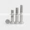 Factory stock Stainless steel  A2 A4 pernos y tuercas Hexagon head cap bolts and nuts