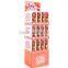 OEM design popular cardboard corrugated jar display rack