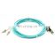 Fiber optic equipment ftth OM3 lc-st production machine systimax simplex 3 meter spiral armored fiber optic armored patch cord