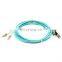 Fiber optic equipment OM3 LC Patch cord dx Multi mode MM 50/125um OM3 LSZH Jacket 2.0mm Fiber Optic Patch cord LC -SC/ST Duplex