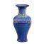 Blue Cheap Chinese Antiques Porcelain Glazed Ceramic Vases