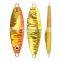 New 40/60/80/100G Sinking Fishing Checkered Lure Metal Jig with Quality Hooks Jigging Sea bass Lures