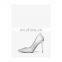 Snake print silver color ladies pointed toe pumps sandals shoes women flats pumps office lady shoes