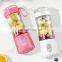2021 Easy High Quality Orange Automatic Blenders Plastic Bottle Portable Juicer