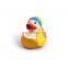 Wholesale China manufacturer rubber duck with hat baby shower water beach bath ducky toy for kids child