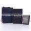 small pink cardboard jewelry packaging boxes with logo ribbon