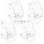 Clear Acrylic Watch Display Stand Watch Display Holder for Retail Store