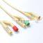 China best price latex 2 way tiemann tip foley catheter