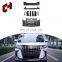 CH New Product Side Skirt Fog Lamp Larynx Labial Tail Fender Body Kits For Alphard 15 Upgrade To 18 Modellista