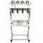 Pneumatic Automatic Liquid Paste Oil Sauce Honey Bottle Filling Machine With Heater And Mixer
