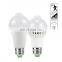Hotsale 12W E26 E27 B22 Microwave Movement Dectcted Automatic Motion Sensor Led Bulb With Daylight Sensor