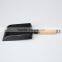 Mini cast iron frying pan with wooden handle