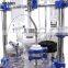borosilicate lab reaction double layer vacuum glass reactor