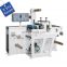 USK320 Roll to Roll Automatic Self Adhesive Blank Barcode Sticker Rotary Kiss Die Cutter Slitter Rewinder Machine