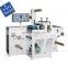 USK320 Roll to Roll Automatic Self Adhesive Blank Barcode Sticker Rotary Kiss Die Cutter Slitter Rewinder Machine