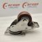 Medium duty stainless steel casters SS304 stainless steel 2.5/3/3.5/4/5/6 inch PU/PA/TPR/PP industrial caster wheels