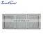 Large view new modern design aluminum double glazed glass bifolding window doors for terrace