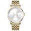 Watch Manufacturers In  china Oem Women Fashionable OEM Quality Watches Stainless Steel Gold Quartz Wrist Watch For Women
