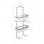 2 tier chromed wire shower caddy hanging bathroom shampoo shelf  PS storage holder