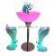 Cool Bar Furniture Nightclub KTV Night Club Led Cube Table Wholesale Hookah Lounge Furniture