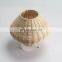 Hot Selling Rattan Japanese Style Tripod Table Lamp, Wicker Small Bedside Wicker Lamp Decorative Kid's Room Cheap Wholesale