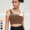 Wholesale High Quality Workout Clothing Breathable Removable Pads Sport Bras High Gym Fitness Yoga Tank Top Women Sports Bra