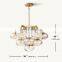 Industrial Style Oval glass ball lampshade Chandelier Ceiling Light Fixture For Living Dining Room Bedroom Kitchen Island Foyer