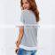 Women OEM service high quality blank t shirt 2016 hot sale women's clothing TS035