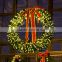 giant led christmas lighting wreath