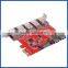 7 Port 5Gbps USB 3.0 2 Internal PCI-e PCI Express Expansion Card for Desktop