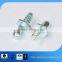 4.8 Steel grade zinc plated Dongguan factory mirror screw ball head screw